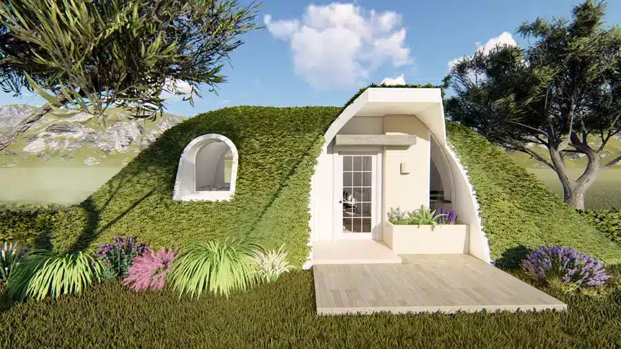green tiny homes