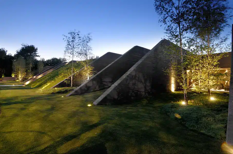 concrete house