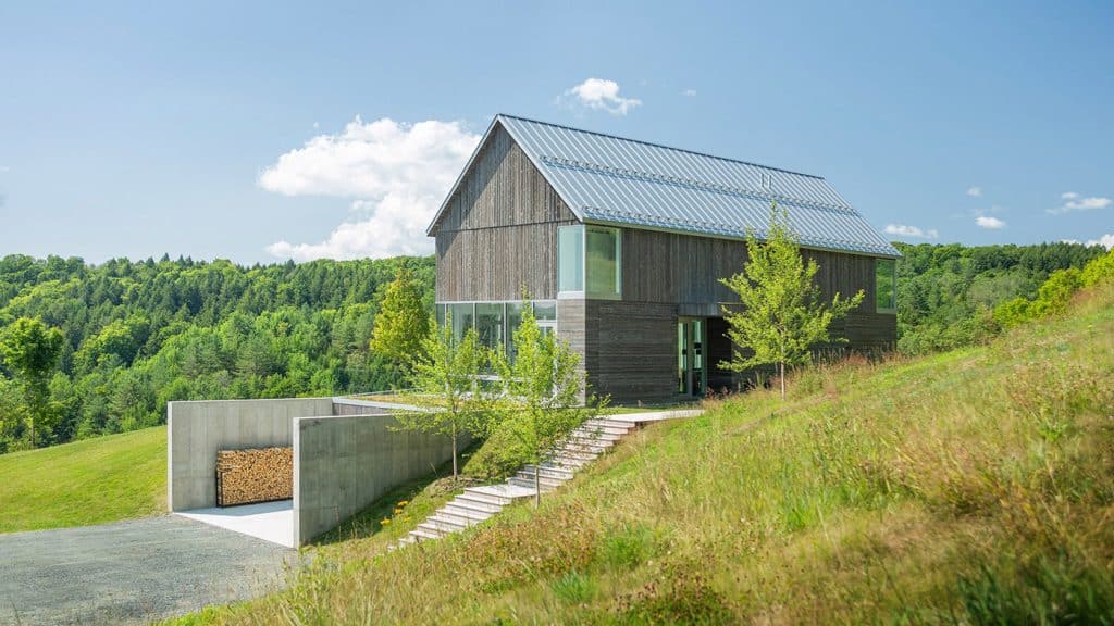 Bank Barn by BIrdseye