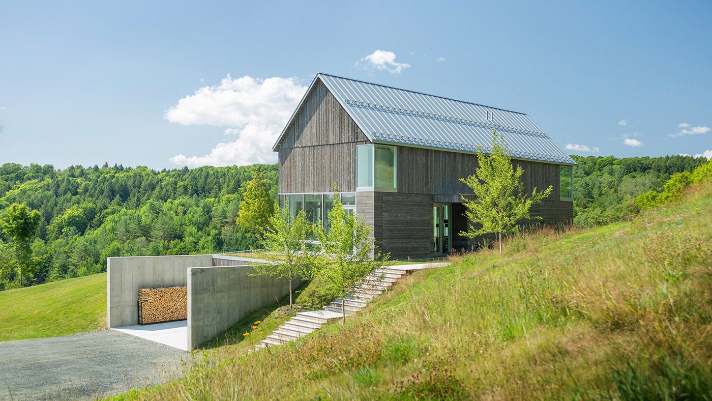 Bank Barn by BIrdseye